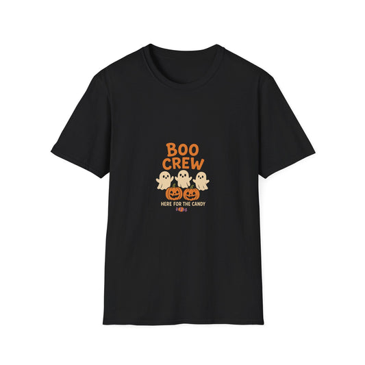 Boo Crew Halloween  Cute Ghosts  Smiling Pumpkins