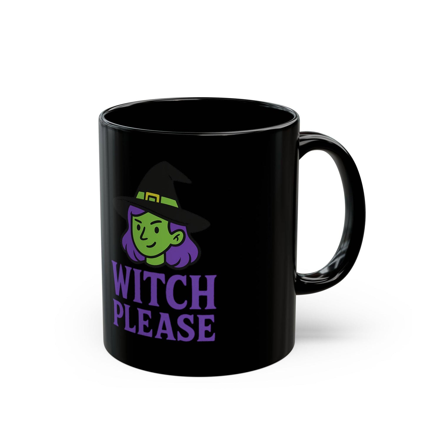 Witch Please Mug | Funny Halloween Coffee Cup | Cute Witch Gift | Spooky Season Mug | Witchy Vibes Drinkware