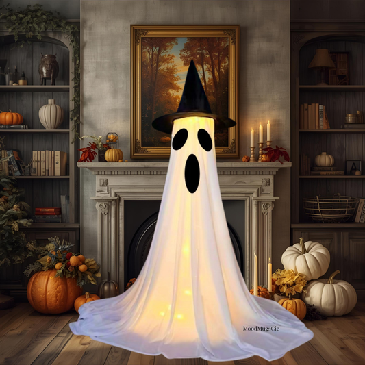 Halloween Decor Spooky Ghost Yard Stake With Stake Weatherproof Porch Garden Decorations For Front Yard Haunted House Props