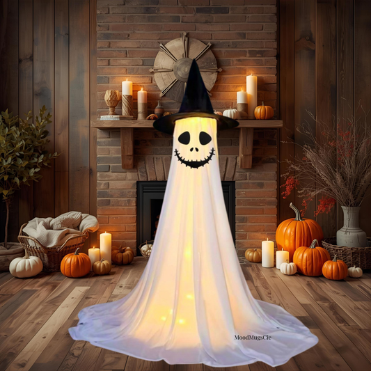 Halloween Decor Spooky Ghost Yard Stake With Stake Weatherproof Porch Garden Decorations For Front Yard Haunted House Props