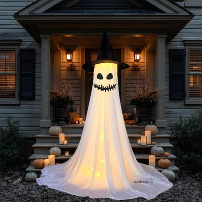 Halloween Decor Spooky Ghost Yard Stake With Stake Weatherproof Porch Garden Decorations For Front Yard Haunted House Props