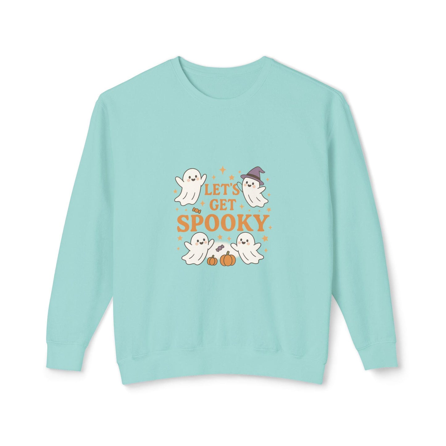 Lets Get Spooky Matching Halloween Sweatshirt | Cute Ghost Family Outfit | Fall Cozy Sweater | Halloween Gift Idea