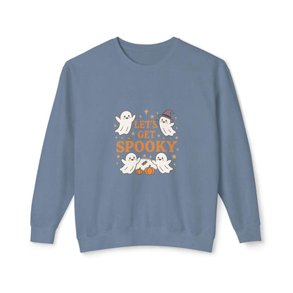 Lets Get Spooky Matching Halloween Sweatshirt | Cute Ghost Family Outfit | Fall Cozy Sweater | Halloween Gift Idea
