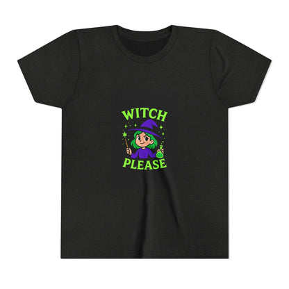 Halloween Youth Tee, Kids Costume Shirt, Trick or Treat Tshirt, Spooky Children's Clothing, Pumpkin Graphic Top