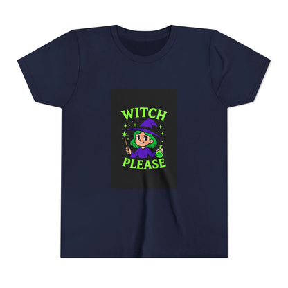Halloween Youth Tee, Kids Costume Shirt, Trick or Treat Tshirt, Spooky Children's Clothing, Pumpkin Graphic Top