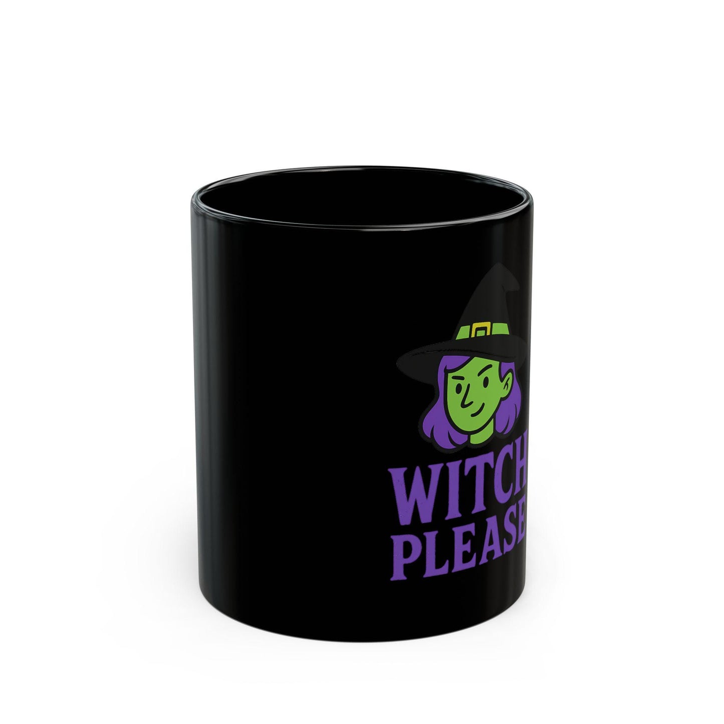Witch Please Mug | Funny Halloween Coffee Cup | Cute Witch Gift | Spooky Season Mug | Witchy Vibes Drinkware